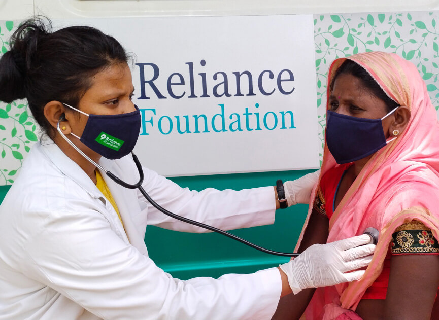 Reliance Foundation - Health Checkup Camp